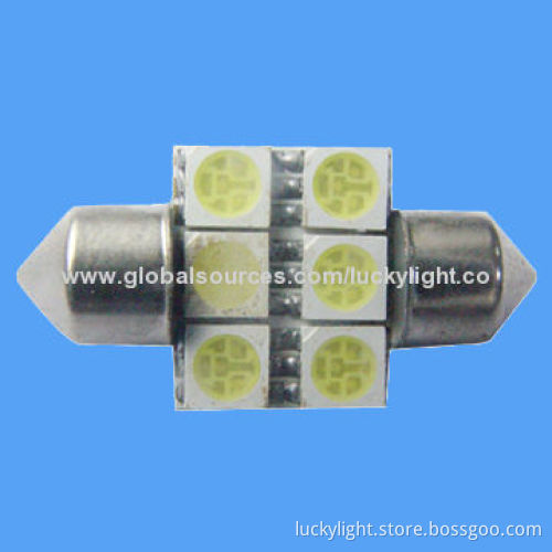 0.72W 5050 LED Interior Car Lamp with 11 to 18V Voltage and 50,000-hour Lifespan